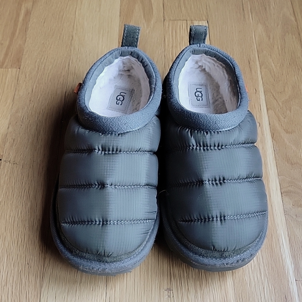 UGG Kids' Tasman Water Resistant Slipper - Burnt Olive Color